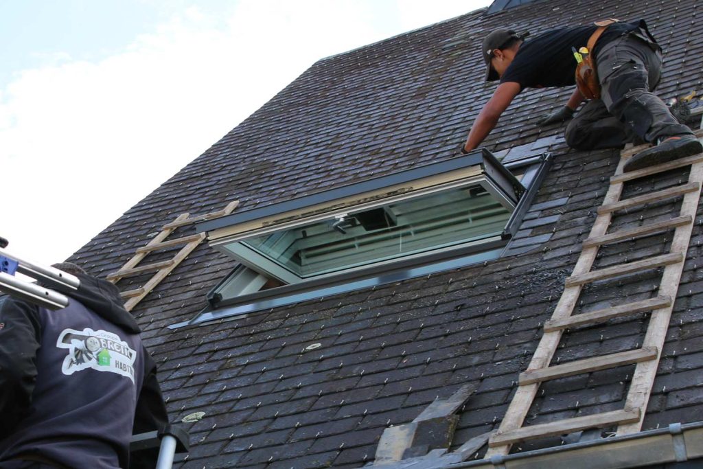 pose velux Saint Malo Dinard Dinan